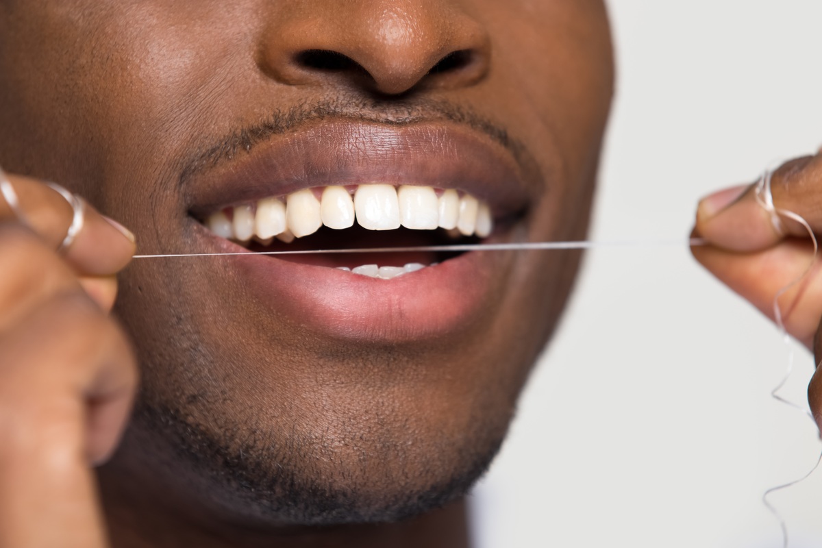 Benefits of Flossing Build-up in your mouth